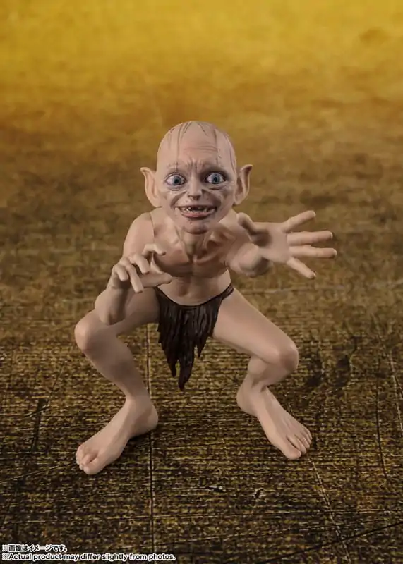 Lord of the Rings S.H. Figuarts akční figurky Frodo Baggins & Gollum fotografii produktu