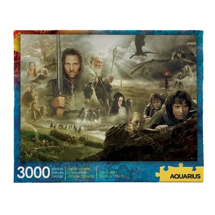 Lord of the Rings Jigsaw Puzzle Saga (Puzzle s 3000 dílky) fotografii produktu