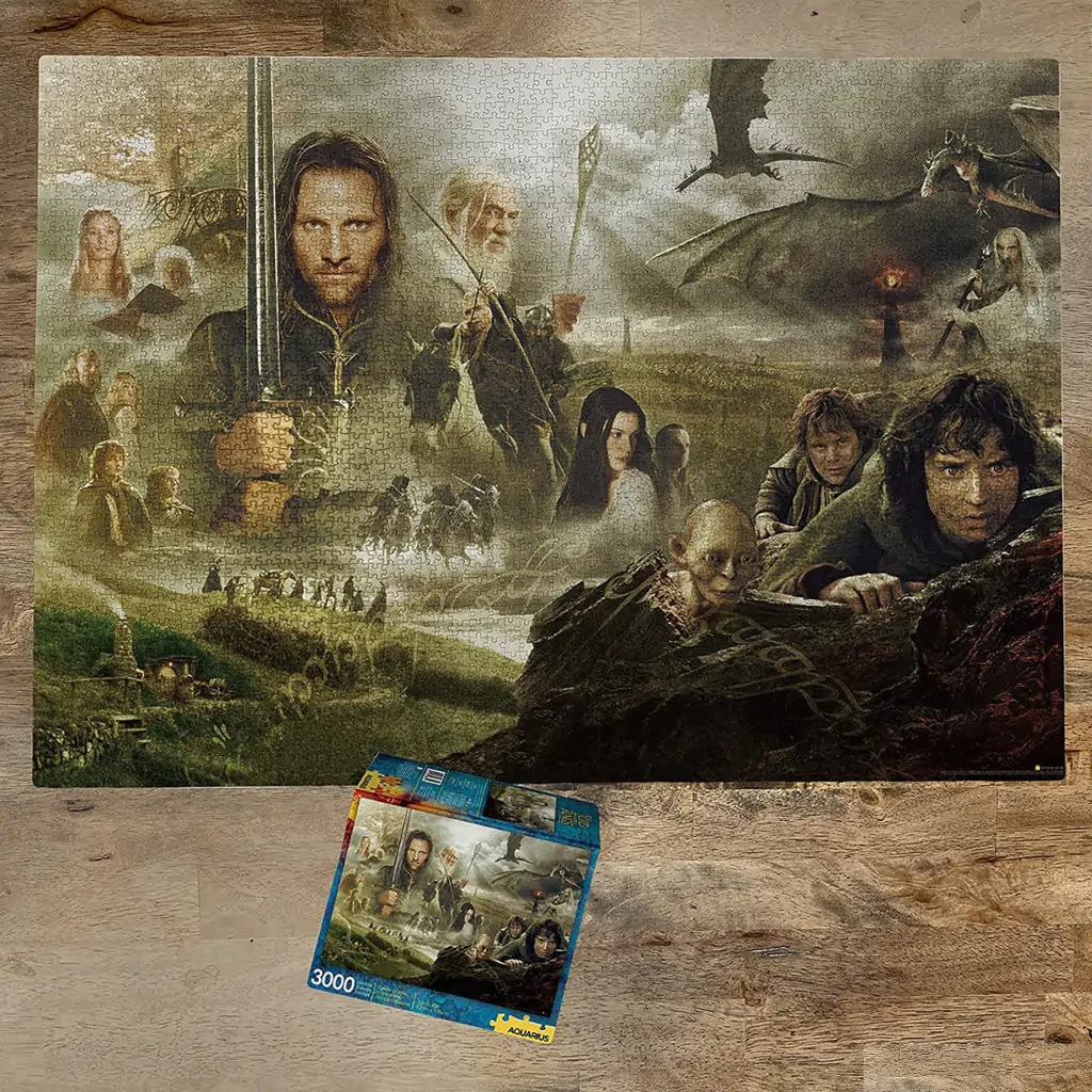 Lord of the Rings Jigsaw Puzzle Saga (Puzzle s 3000 dílky) fotografii produktu