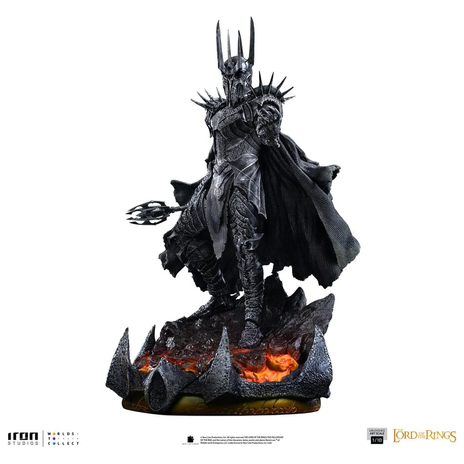 Lord of the Rings Sauron Unleashed Art Scale Socha 1/10 Sauron fotografii produktu