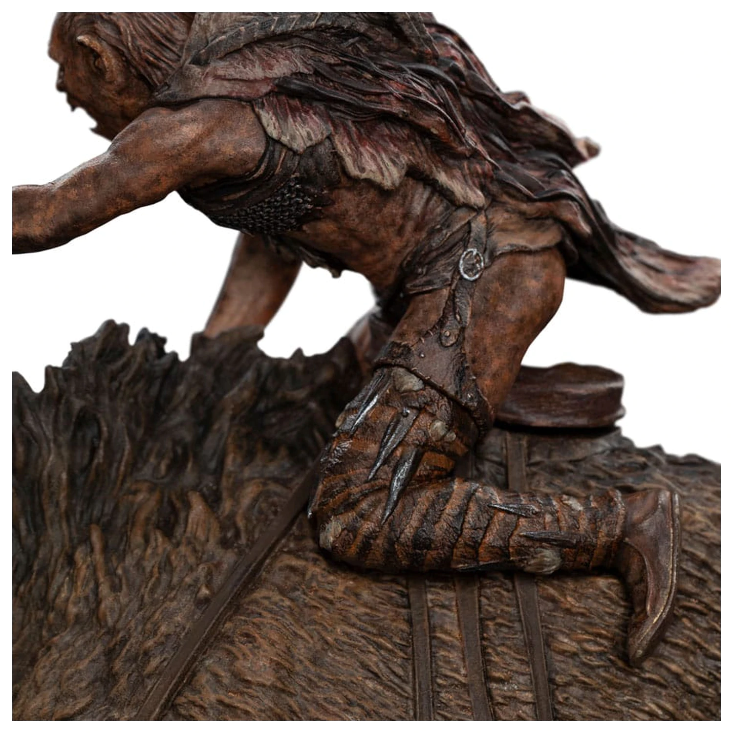 Lord of the Rings Mini socha Sharkû na Wargu 18 cm fotografii produktu