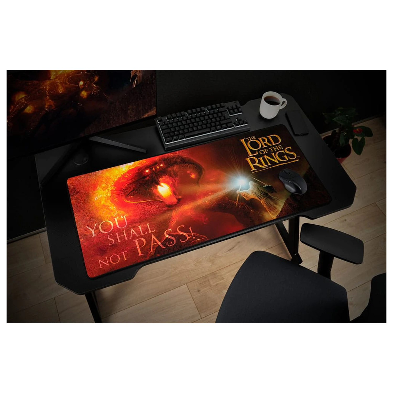 Lord of the Rings Hvězdy XXL podložka na stůl Verze 2 fotografii produktu