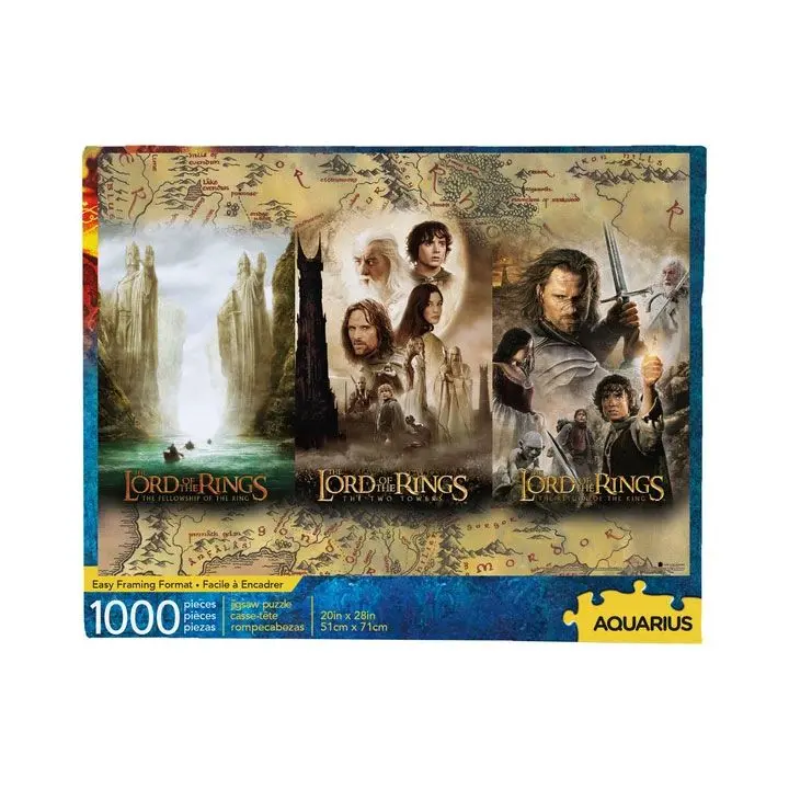 Lord of the Rings Puzzle Triptych (1000 dílků) fotografii produktu