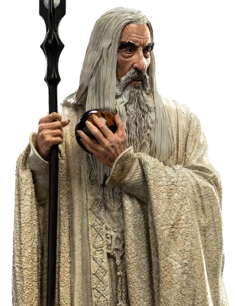 Soška Lord of the Rings Saruman The White 19 cm fotografii produktu