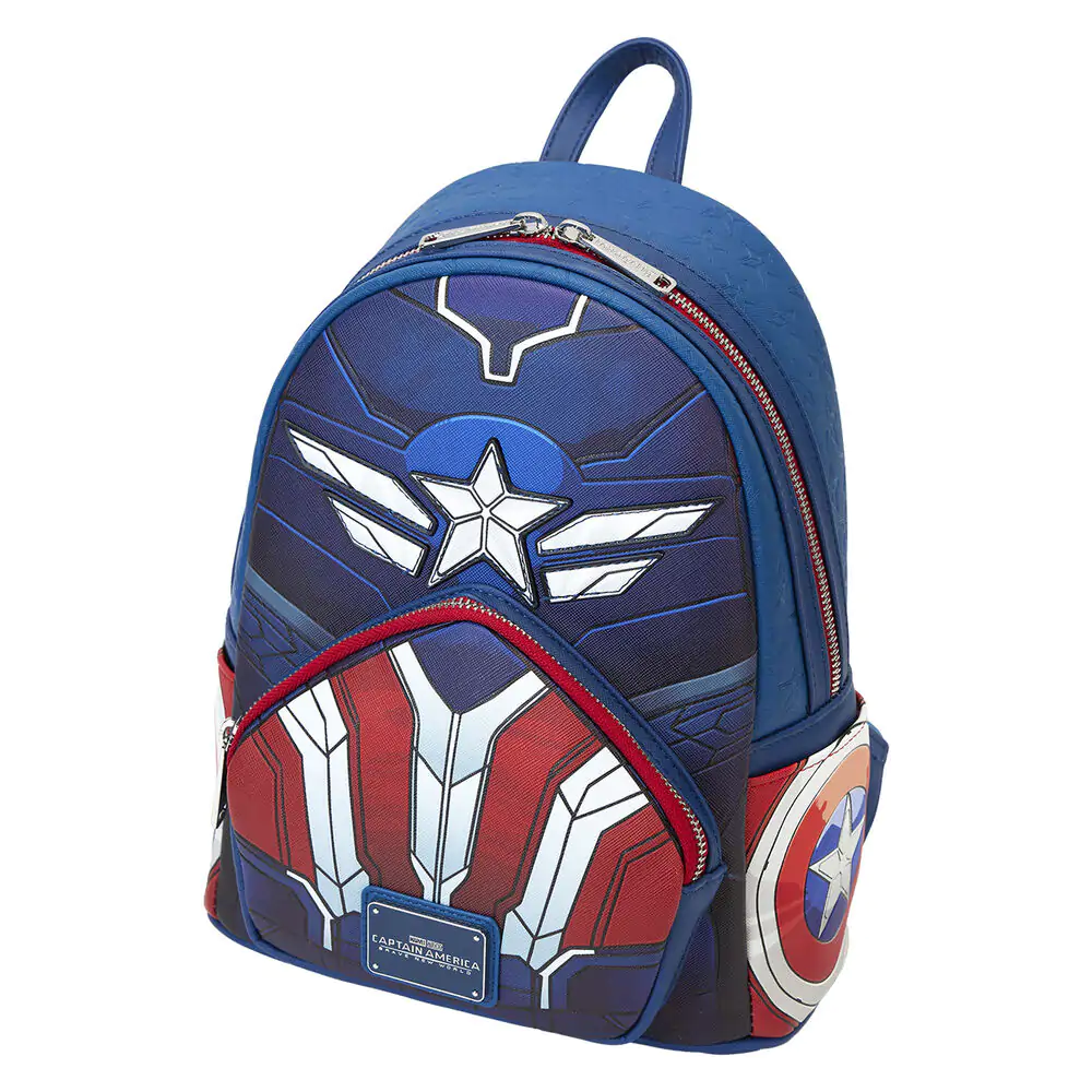 Loungefly Marvel Captain America Brave New World batoh 26 cm fotografii produktu