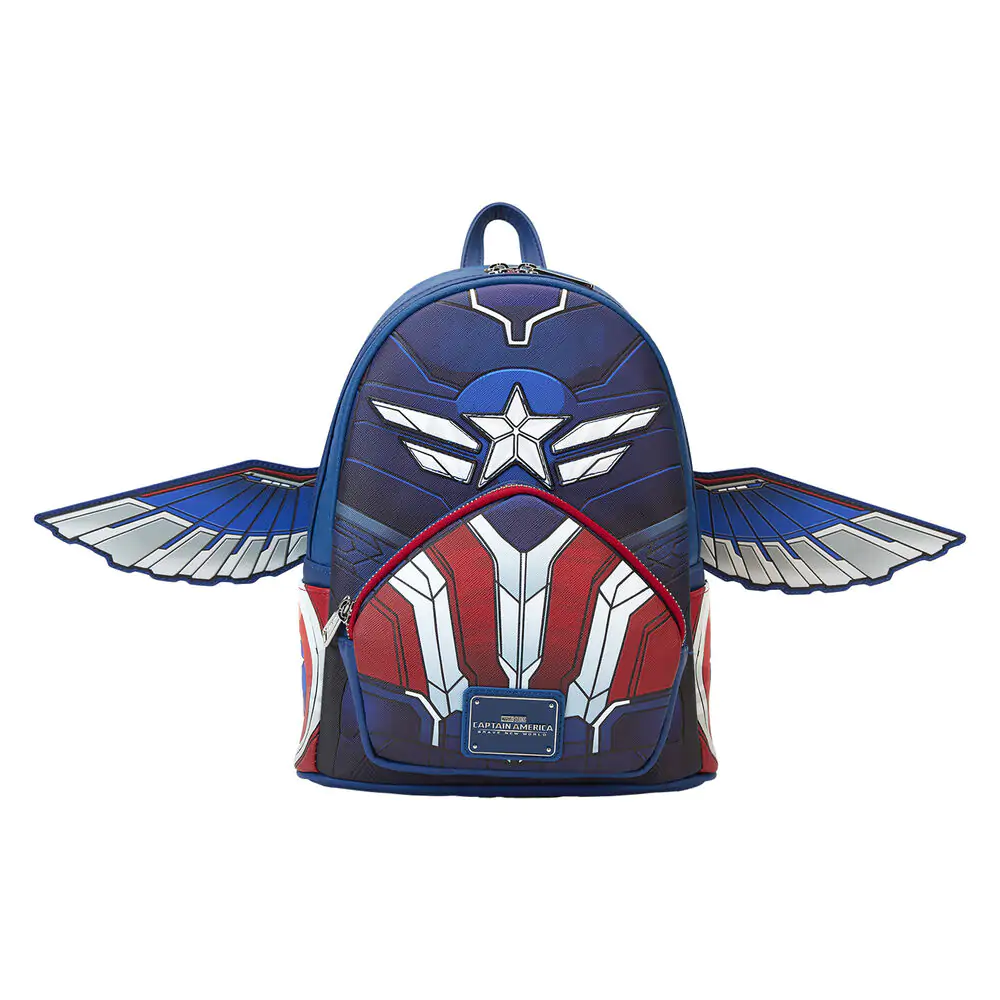 Loungefly Marvel Captain America Brave New World batoh 26 cm fotografii produktu