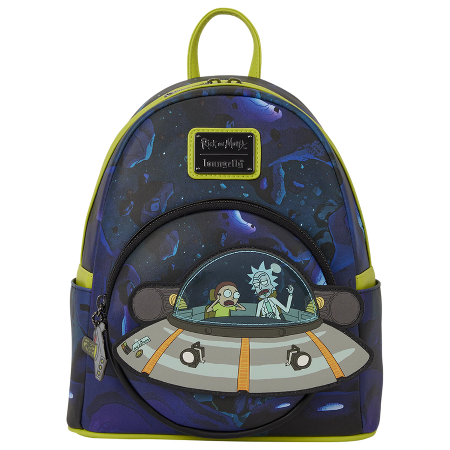 Loungefly Cartoon Network Rick and Morty Space Cruiser Loungefly batoh 26cm fotografii produktu