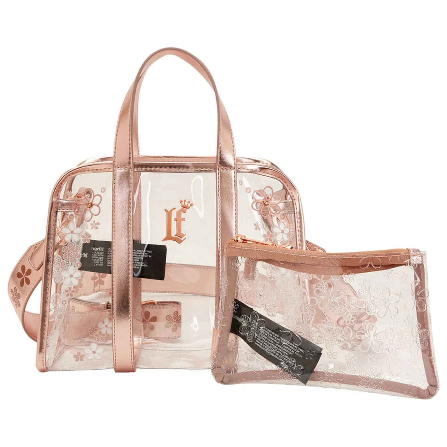 Loungefly Crossbody Bag Průhledná Květinová fotografii produktu