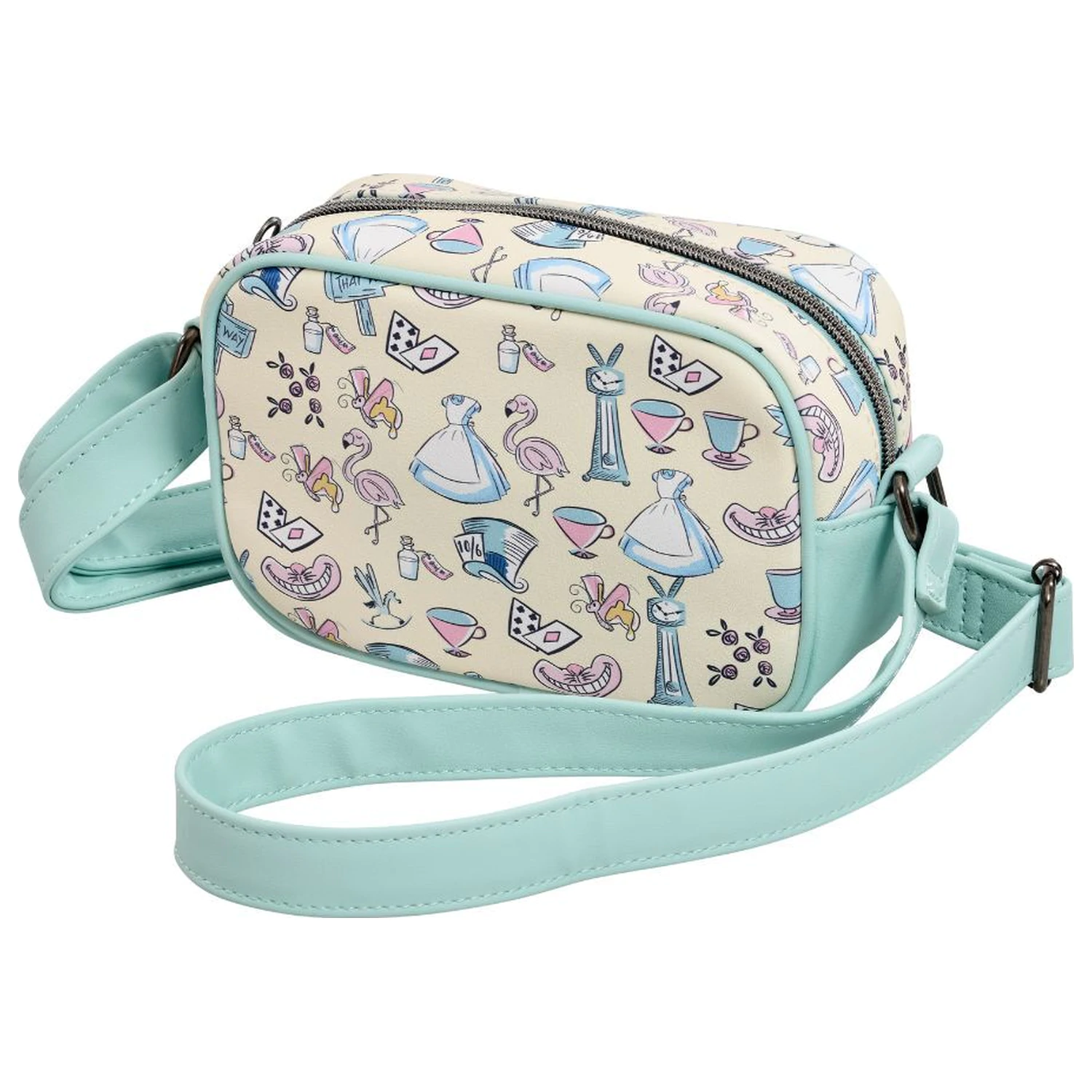 Loungefly Disney Alice In Wonderland Floral Scene kabelka přes rameno fotografii produktu