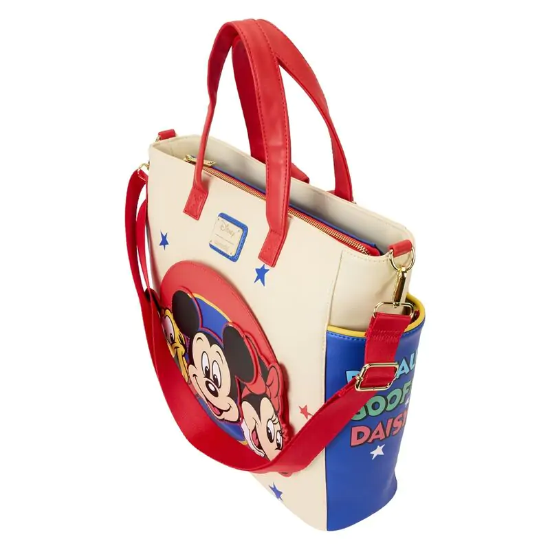 Loungefly Disney Classic Mickey and Friends konvertibilní batoh taška fotografii produktu