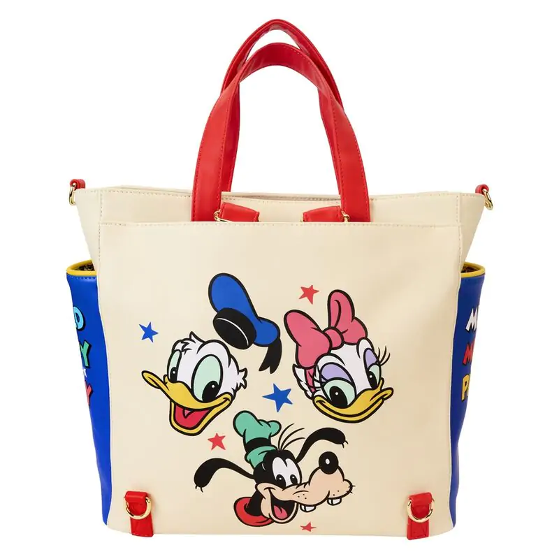 Loungefly Disney Classic Mickey and Friends konvertibilní batoh taška fotografii produktu