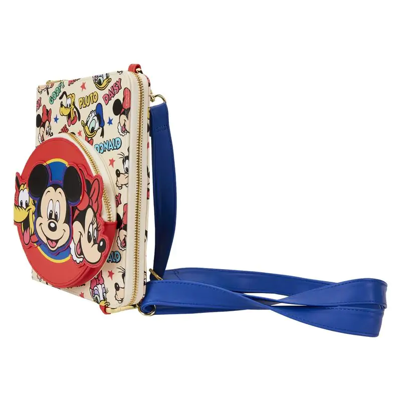 Loungefly Disney Classic Mickey and Friends crossbody notebook fotografii produktu