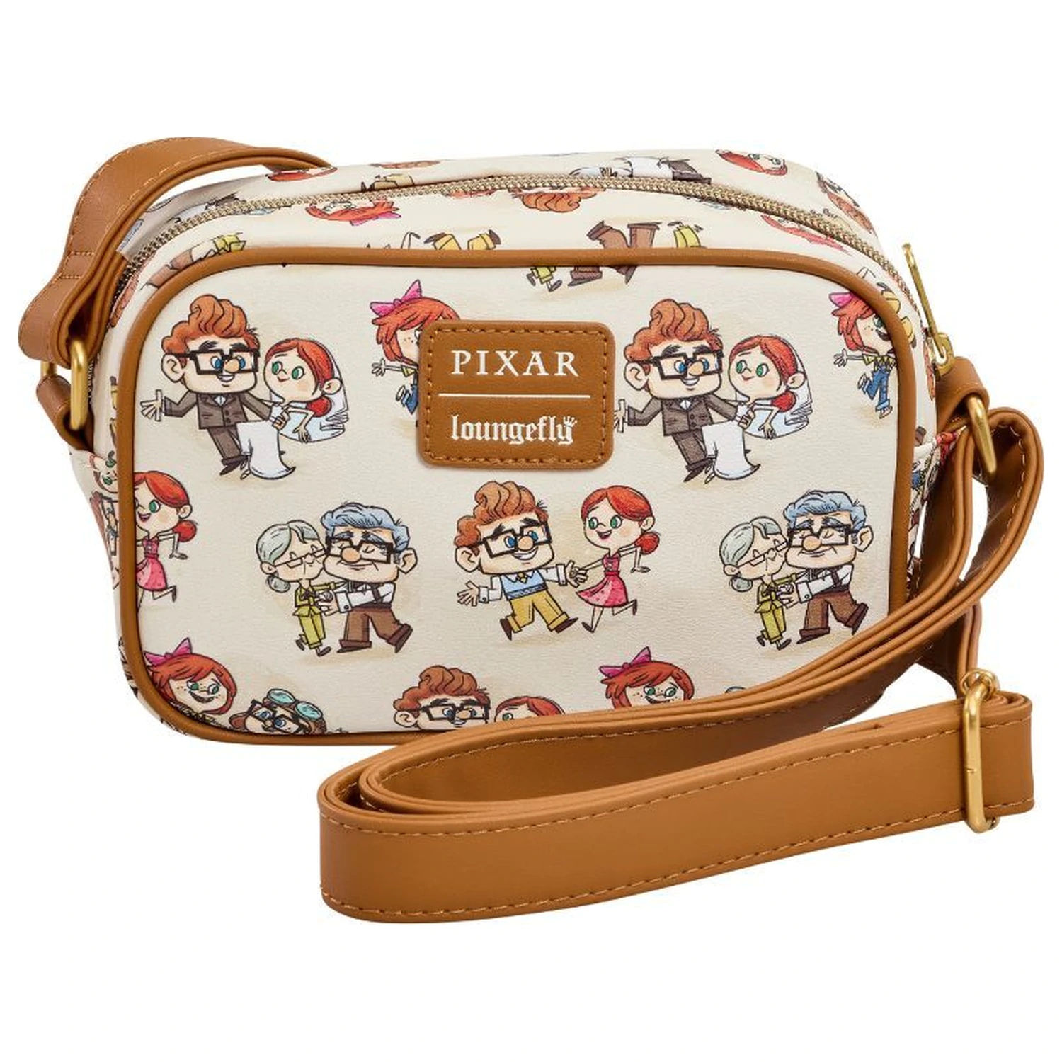 Loungefly Disney Ellie And Carl Aop taška přes rameno fotografii produktu