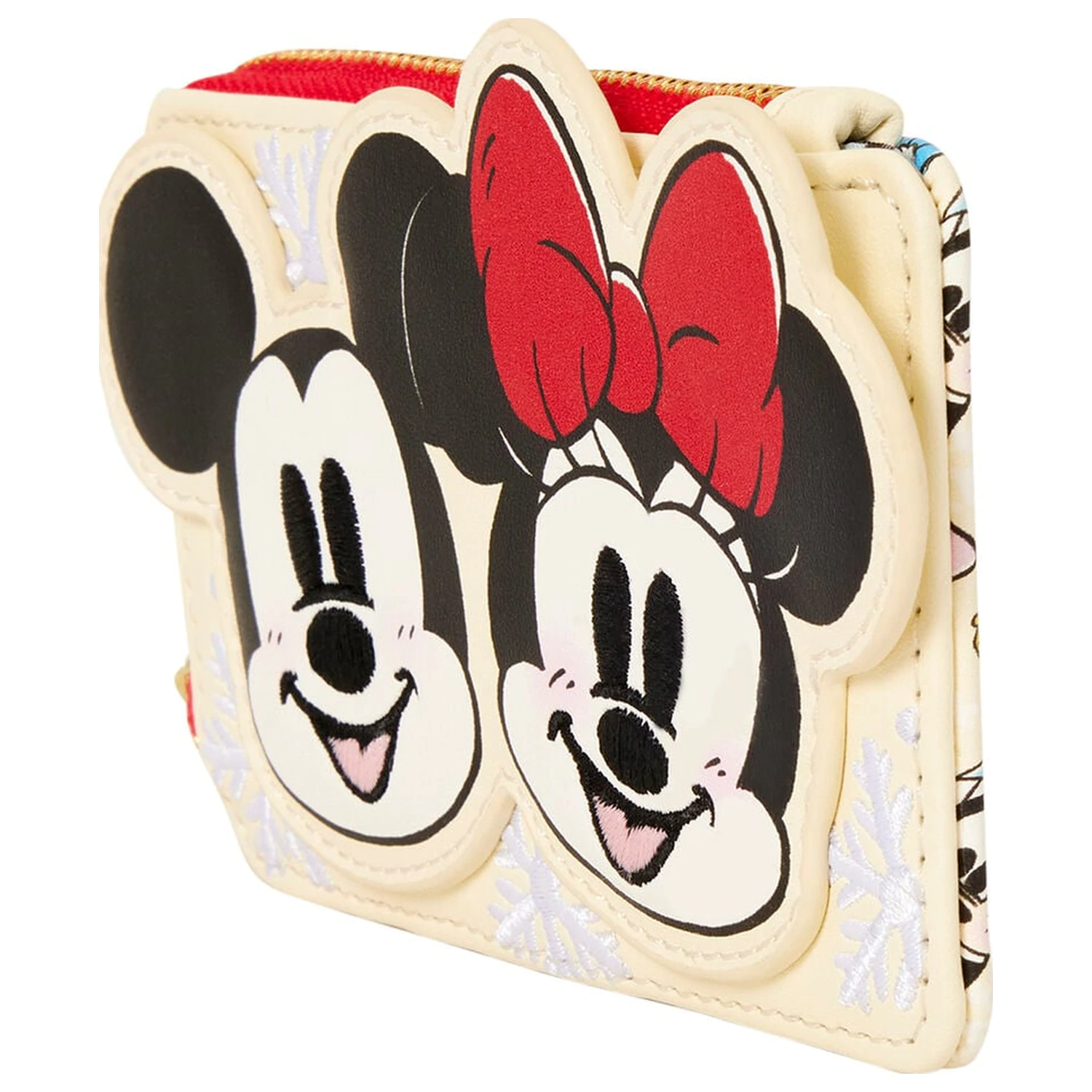 Loungefly Disney Mickey & Friends Holiday Snow pouzdro na karty fotografii produktu