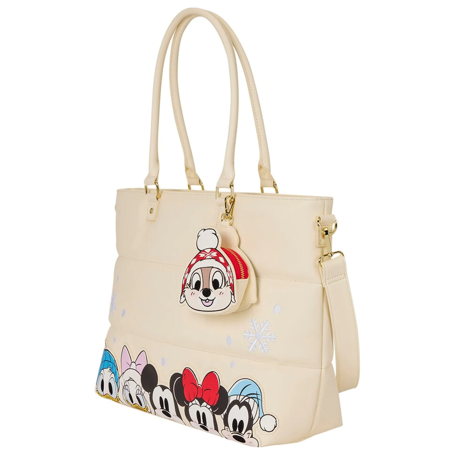 Loungefly Disney Mickey & Friends Puff Quilt taška a peněženka na mince fotografii produktu
