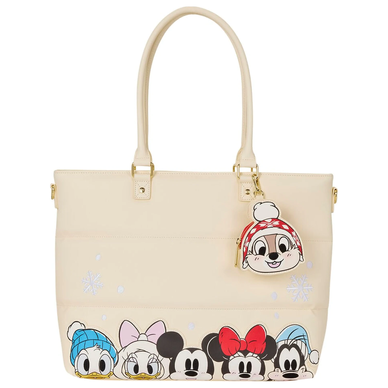 Loungefly Disney Mickey & Friends Puff Quilt taška a peněženka na mince fotografii produktu
