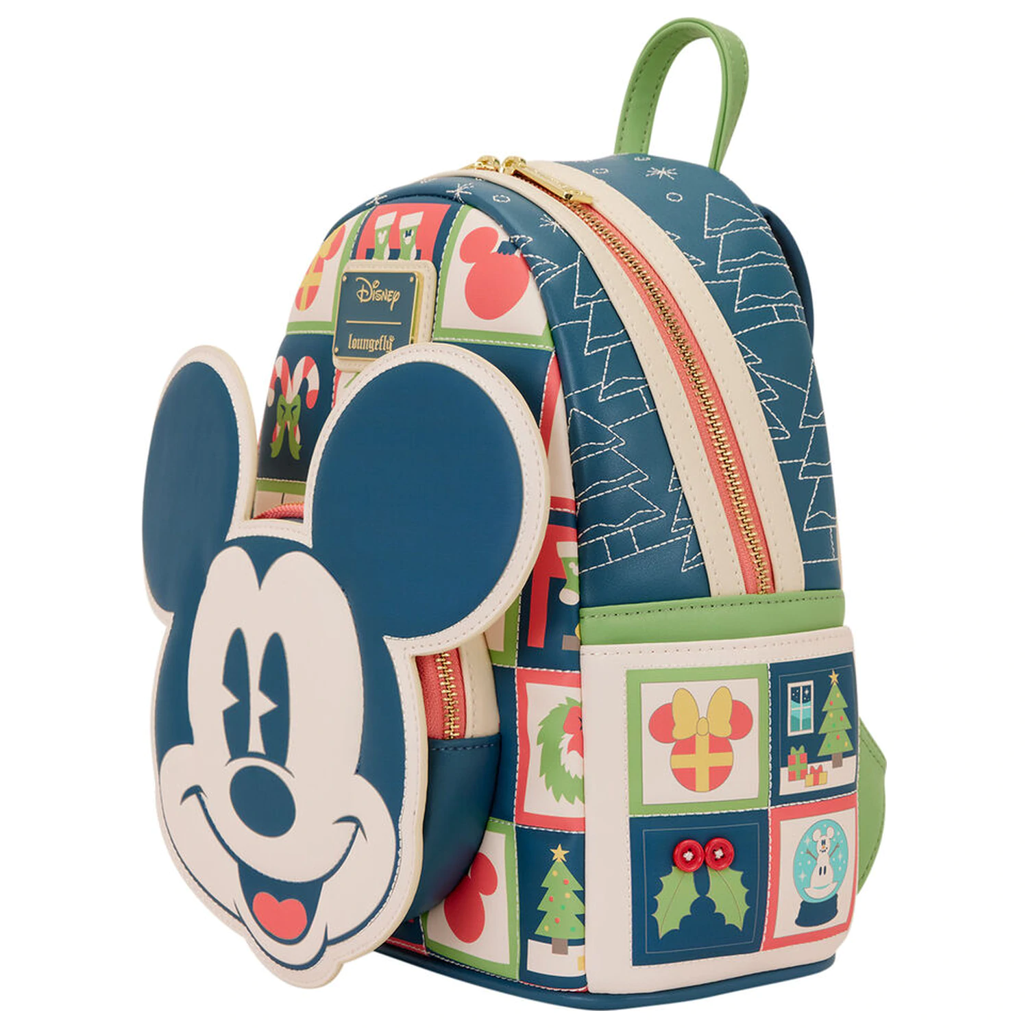 Loungefly Disney Mickey Holiday batoh fotografii produktu