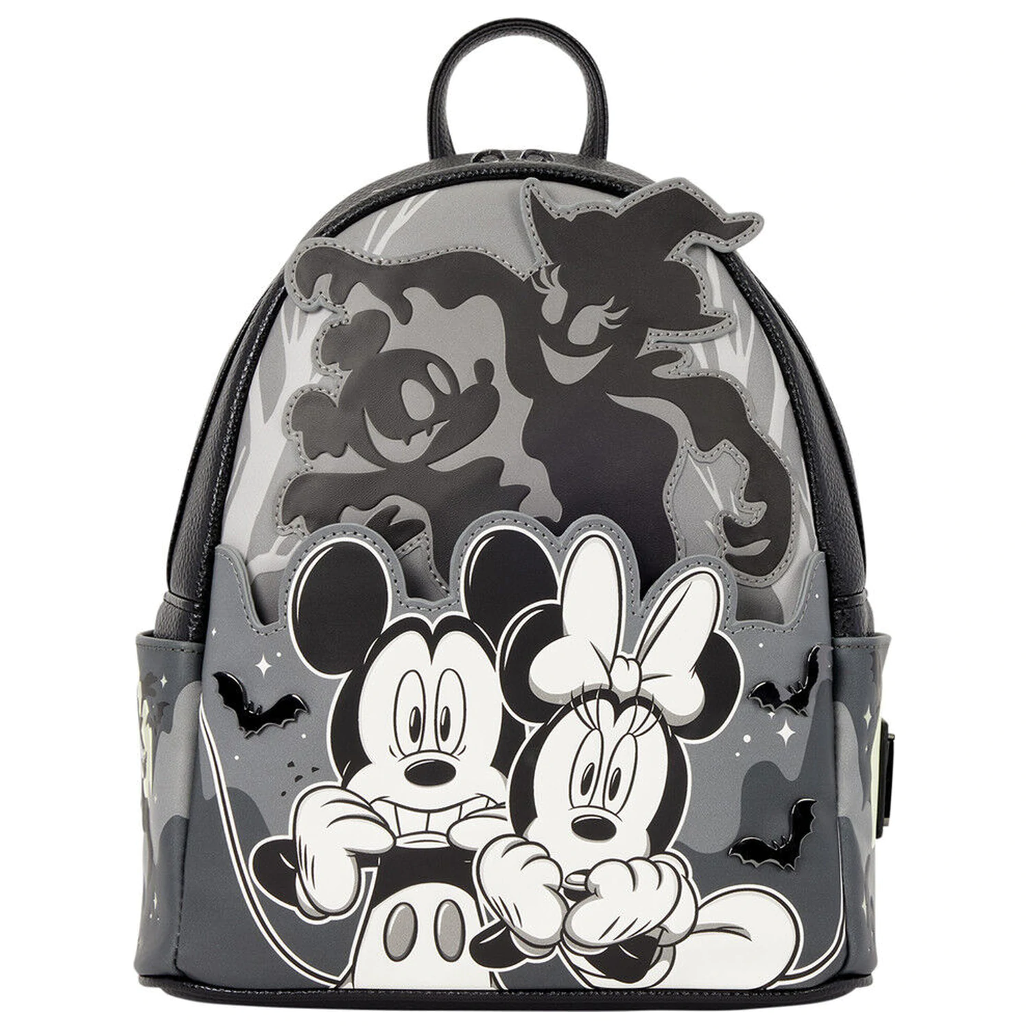 Loungefly Disney Mickey Mickey & Minnie Ghosh batoh 26cm fotografii produktu