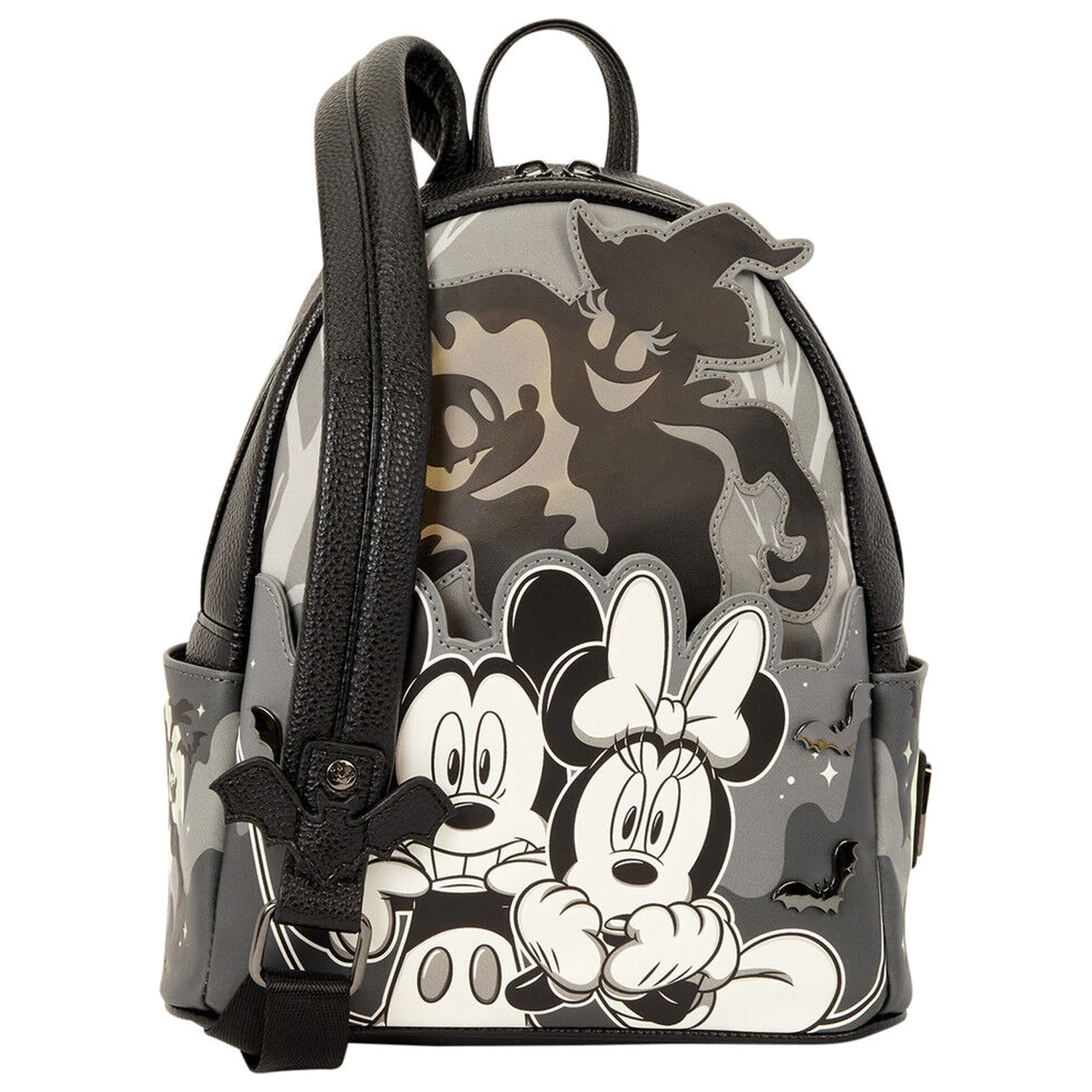Loungefly Disney Mickey Mickey & Minnie Ghosh batoh 26cm fotografii produktu