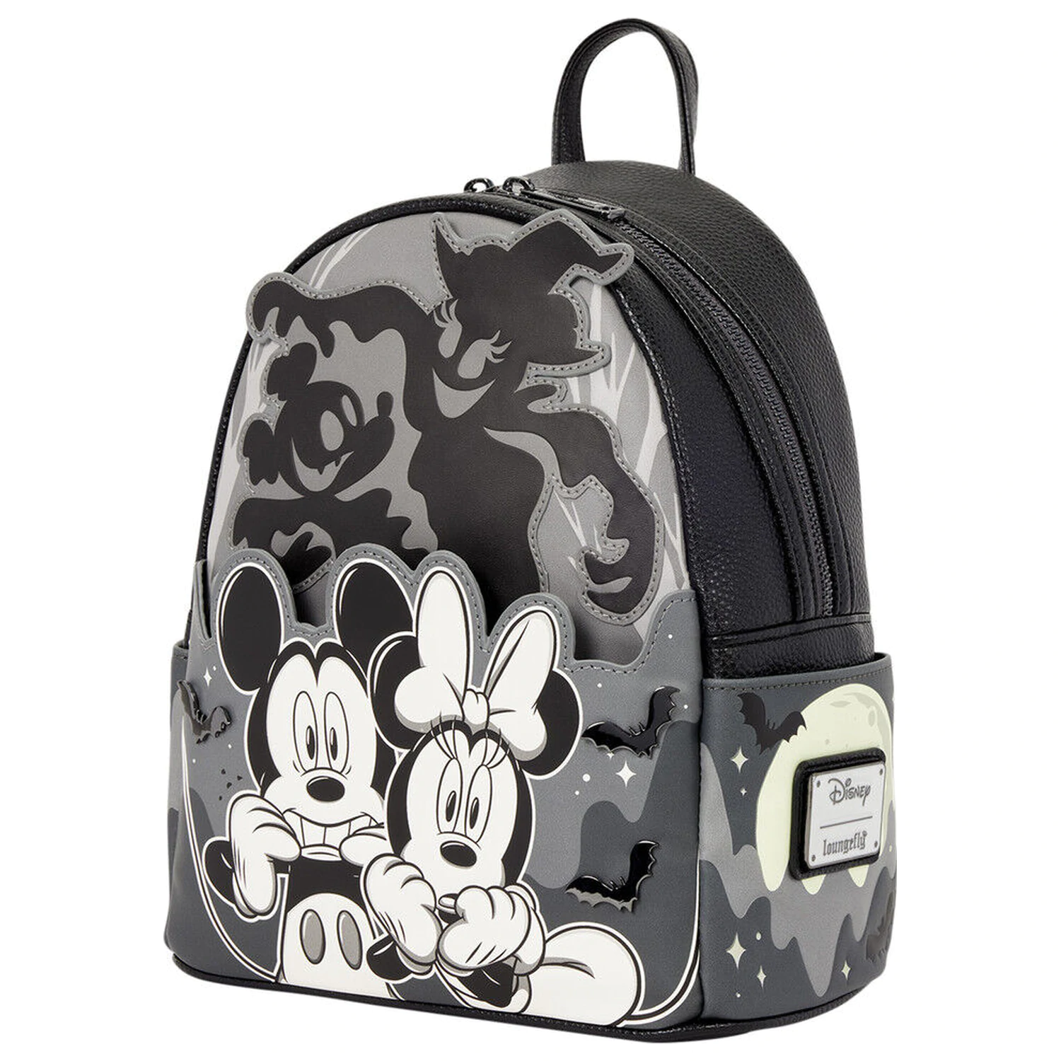 Loungefly Disney Mickey Mickey & Minnie Ghosh batoh 26cm fotografii produktu