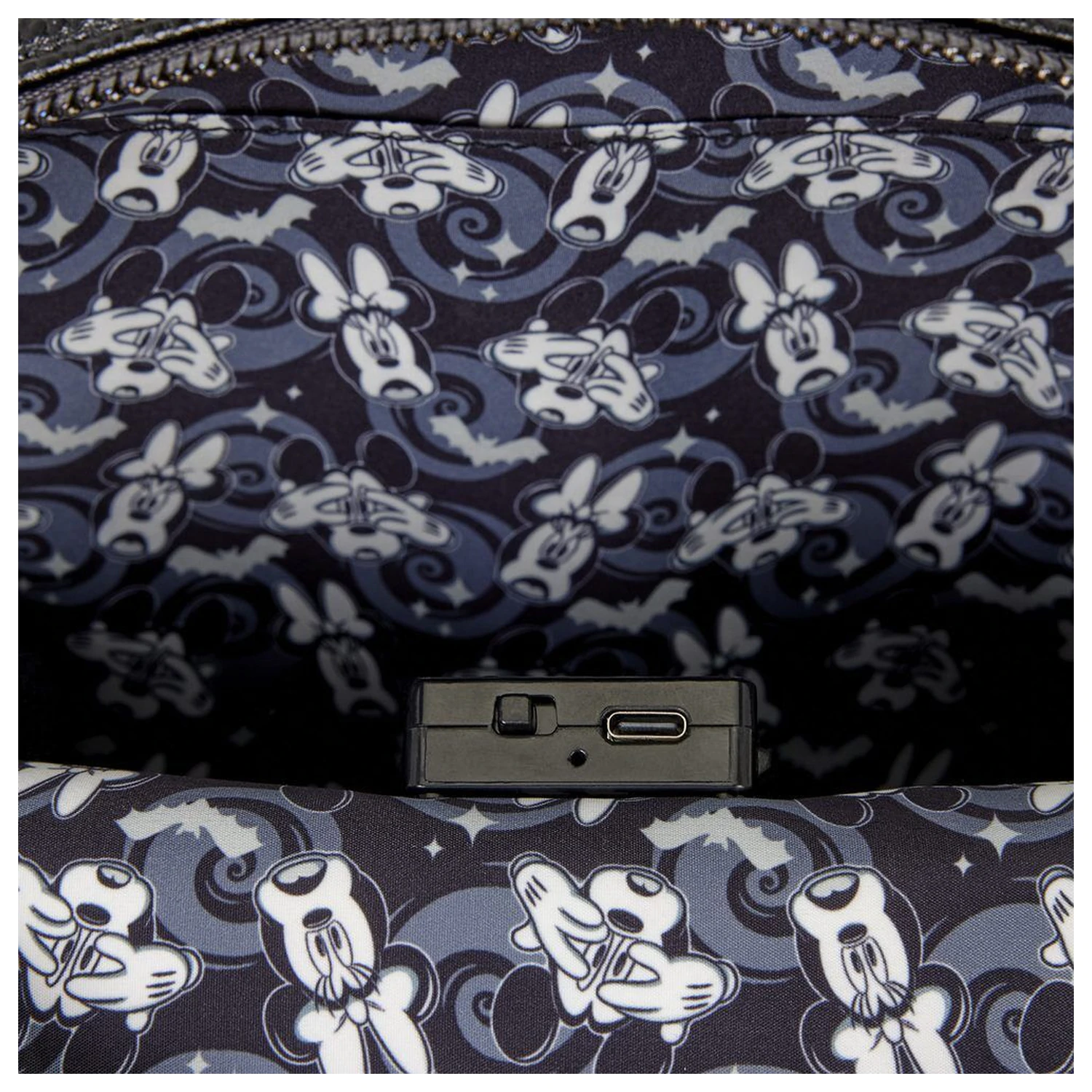 Loungefly Disney Mickey Mickey & Minnie Ghosh batoh 26cm fotografii produktu