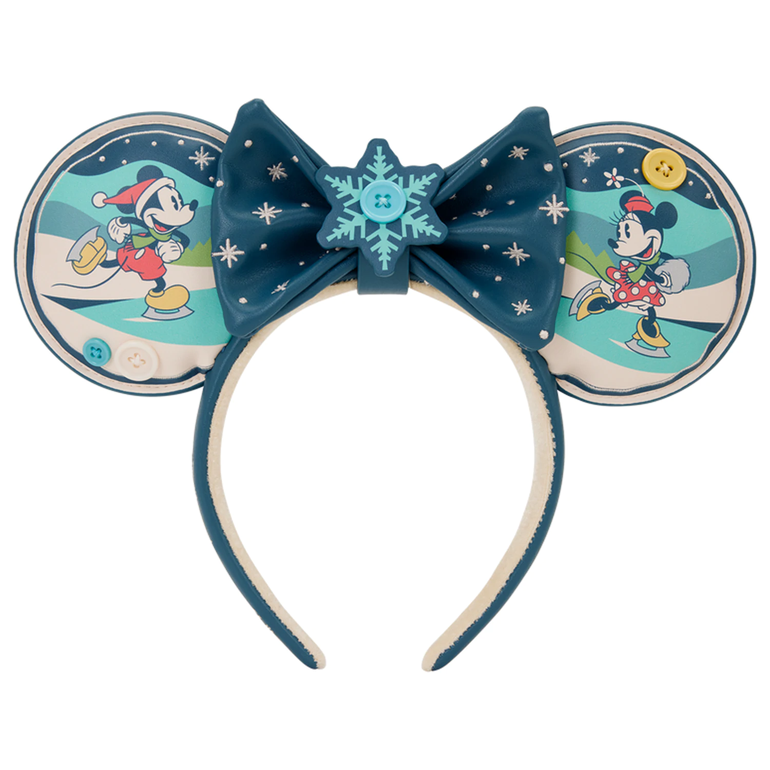 Loungefly Disney Mickey & Minnie Holiday čelenka fotografii produktu