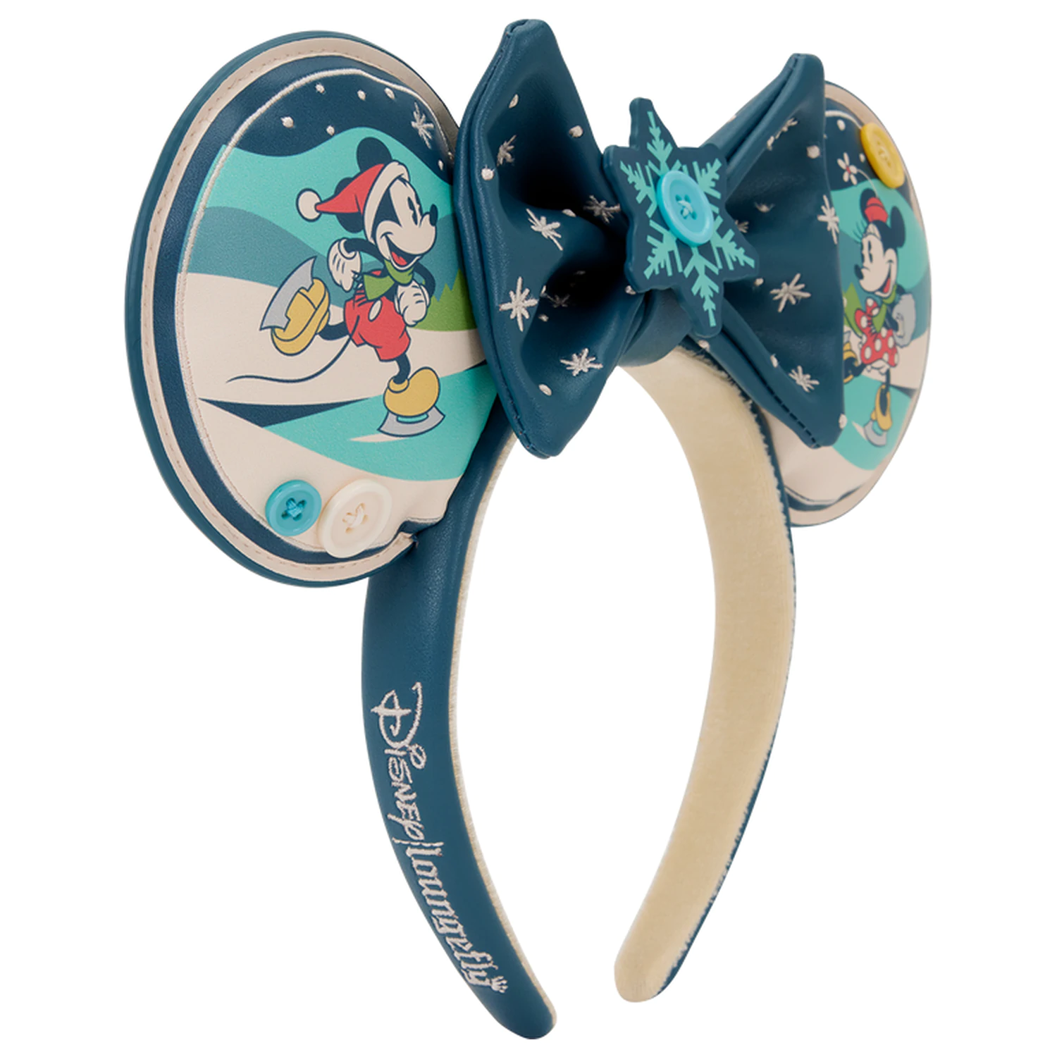 Loungefly Disney Mickey & Minnie Holiday čelenka fotografii produktu