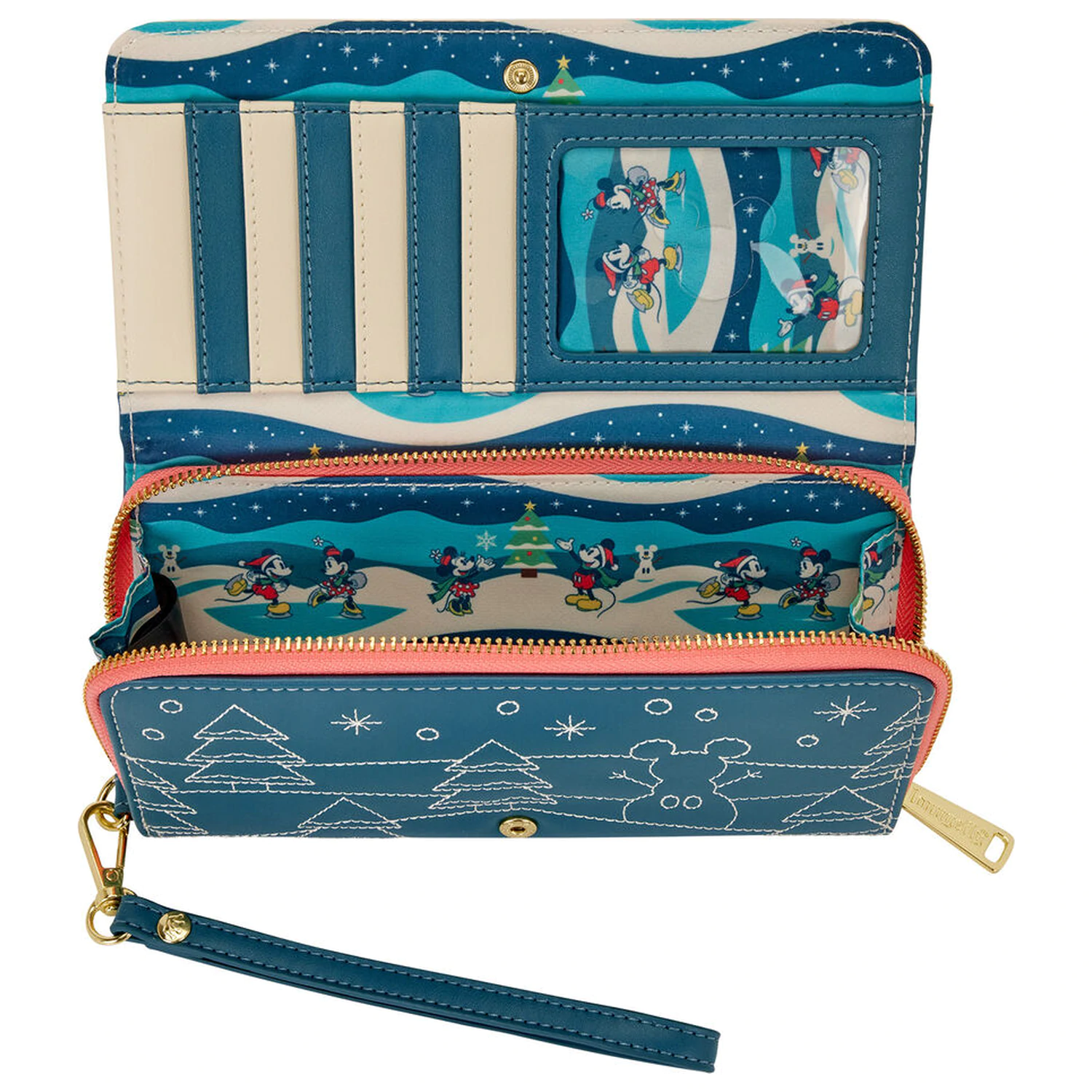 Loungefly Disney Mickey & Minnie Holiday peněženka fotografii produktu