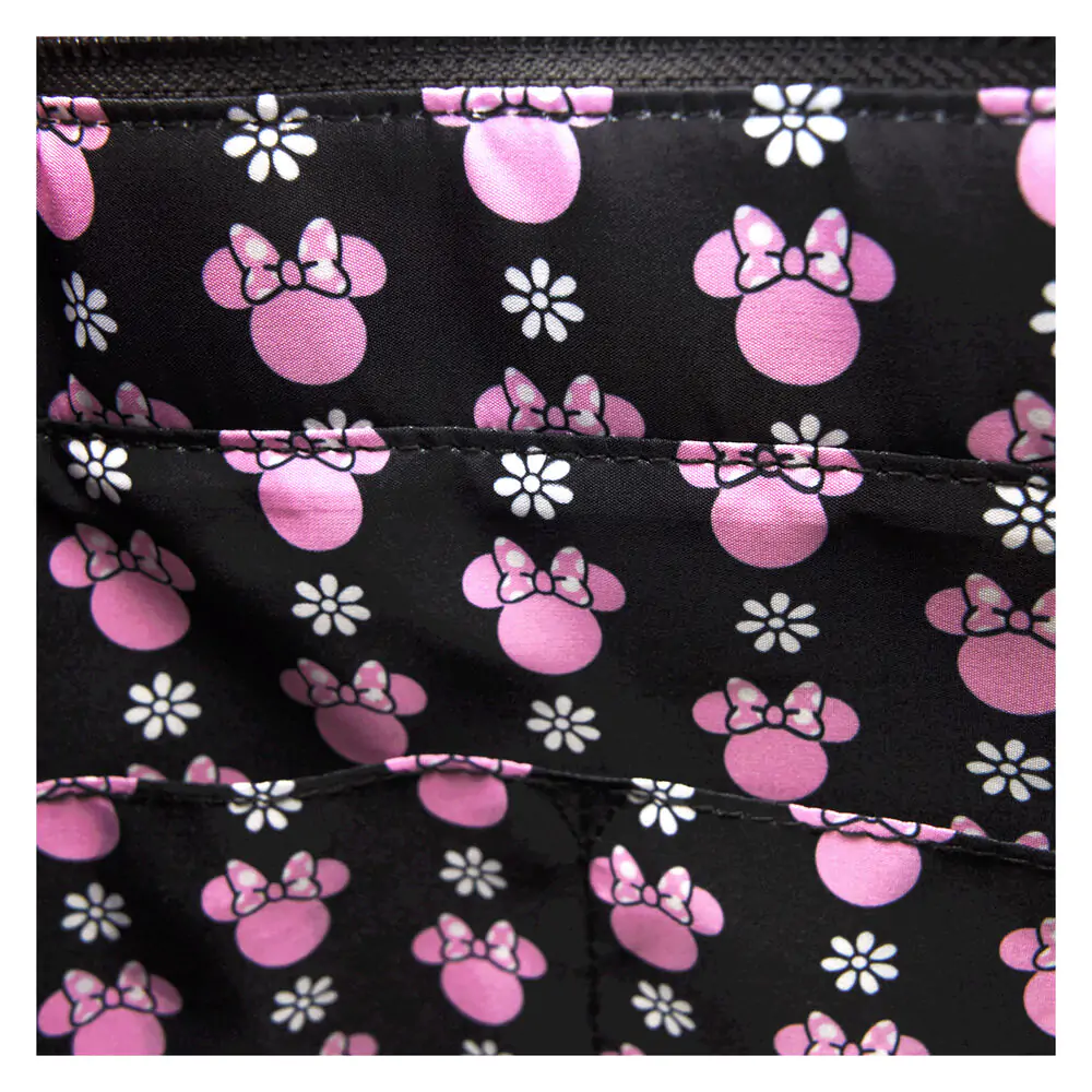 Loungefly Disney Minnie Floral Rock the Dots nákupní taška s pouzdrem na mince fotografii produktu