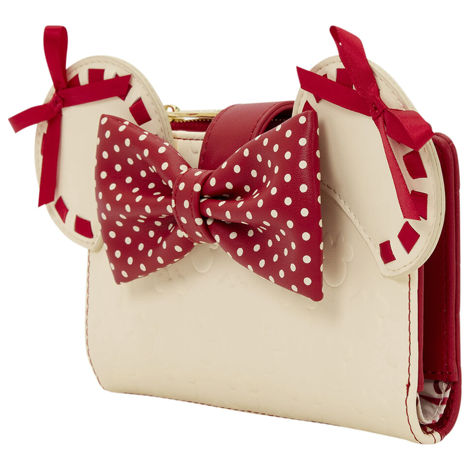 Loungefly Disney Minnie Mouse Rocks the Dots Coquette peněženka fotografii produktu