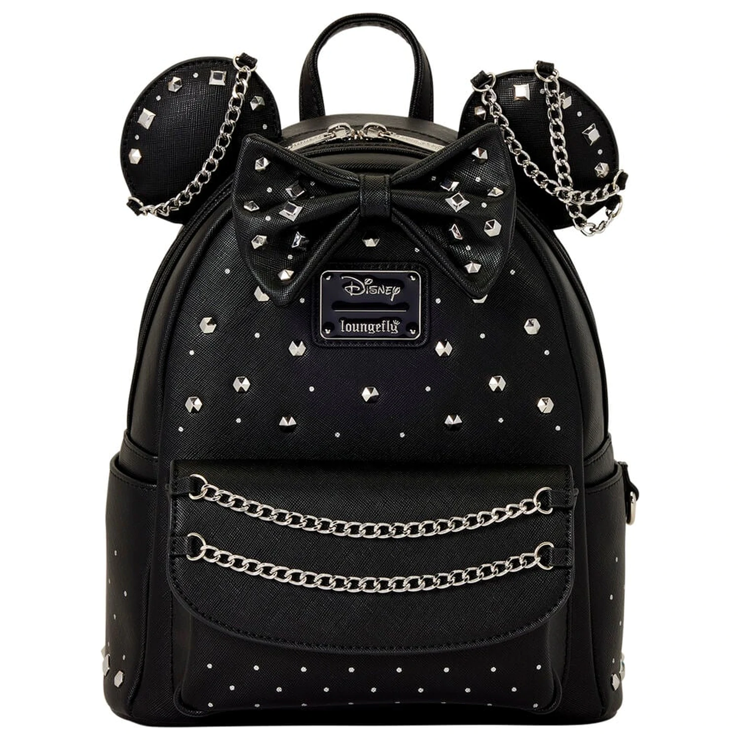 Loungefly Disney Minnie Studs & Chains batoh 26cm fotografii produktu