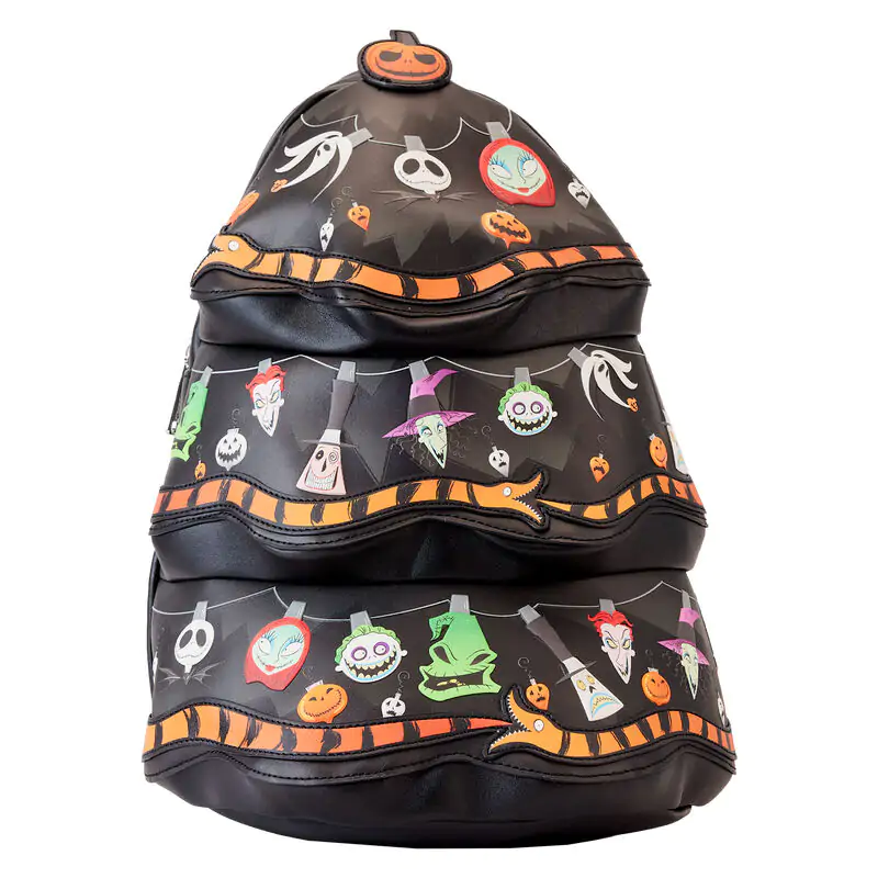 Loungefly Disney Nightmare Before Christmas batoh se světelným řetězem na stromeček 33 cm fotografii produktu