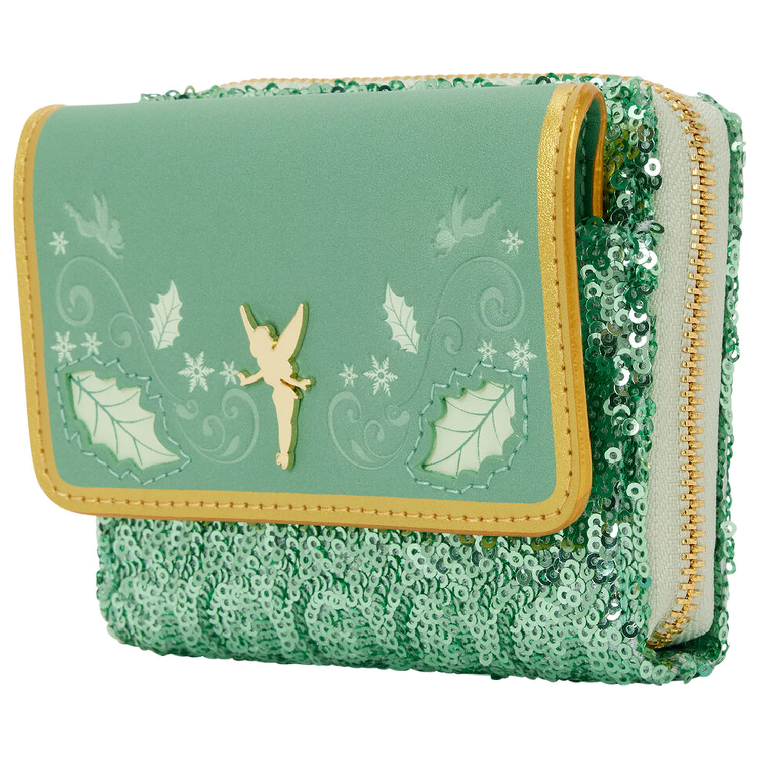 Loungefly Disney Peter Pan Tinker Bell Holiday peněženka fotografii produktu