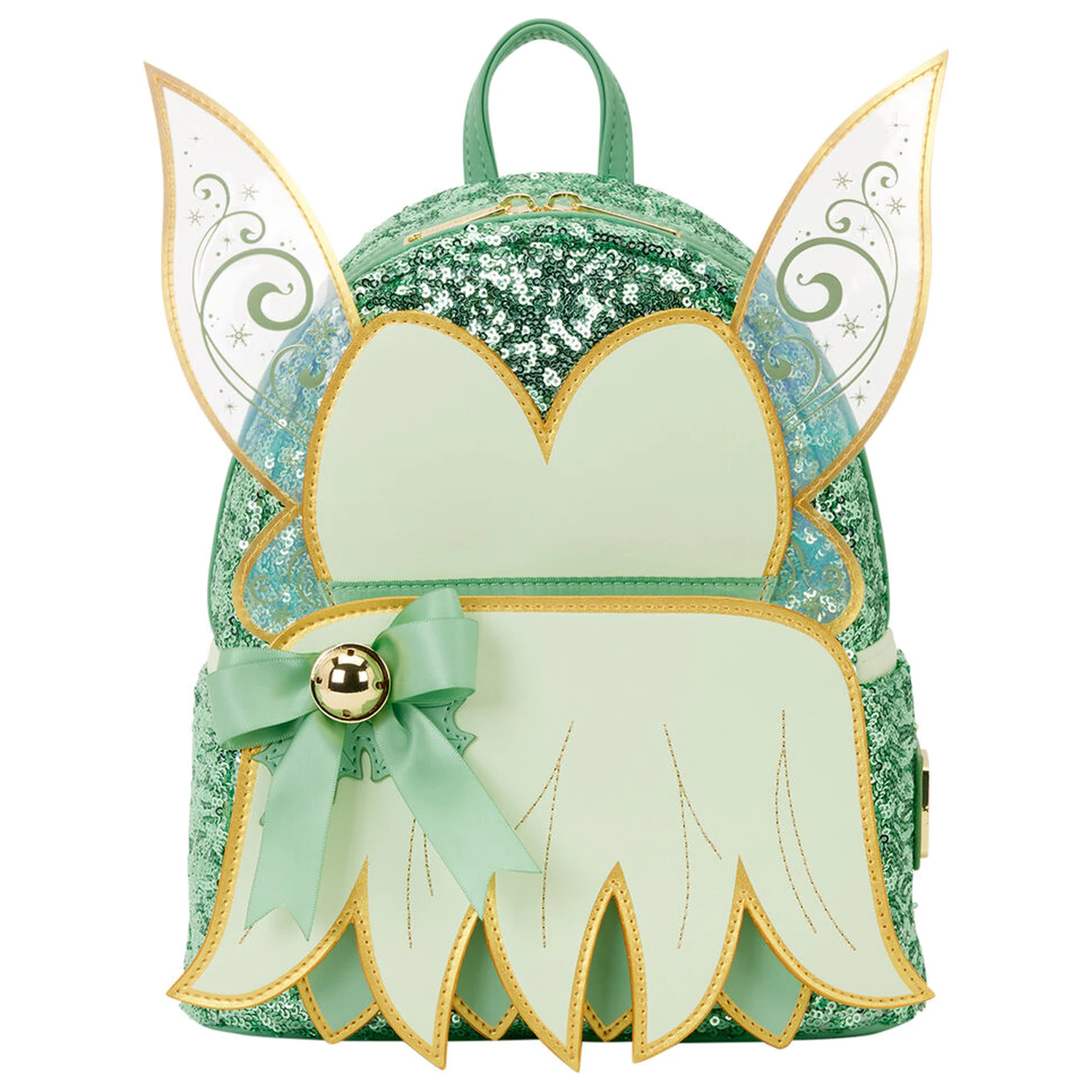 Loungefly Disney Peter Pan Tinker Bell sváteční batoh 26cm fotografii produktu