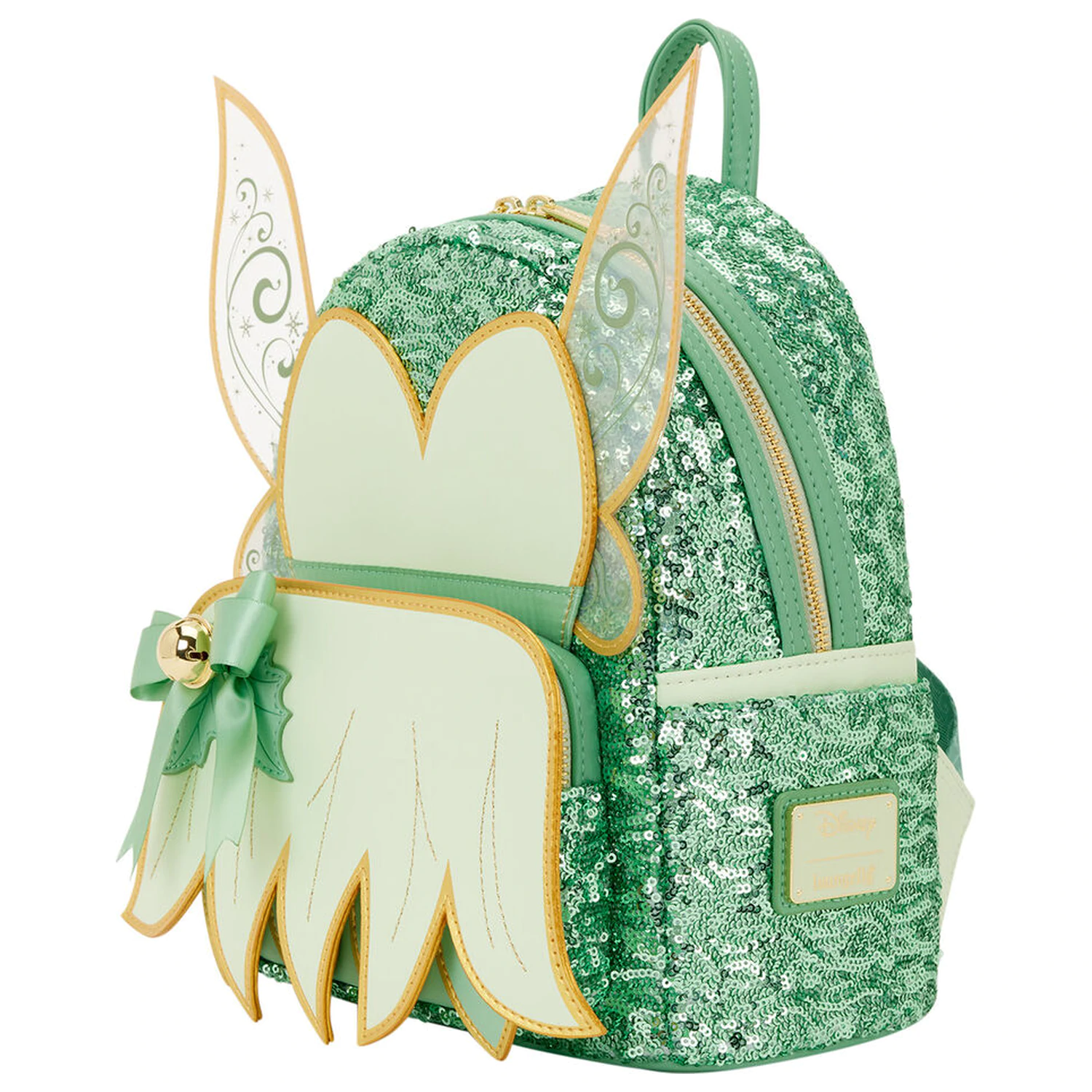 Loungefly Disney Peter Pan Tinker Bell sváteční batoh 26cm fotografii produktu