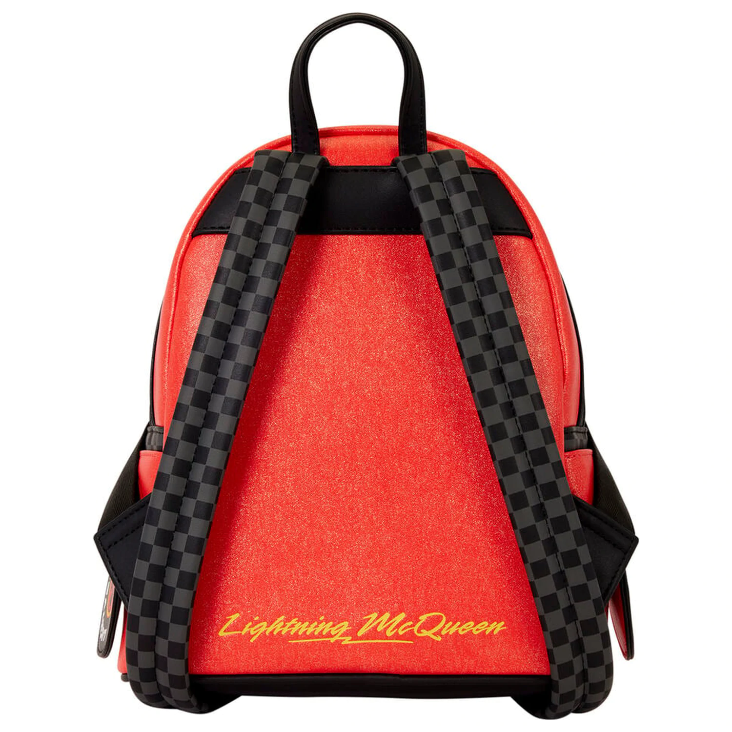 Loungefly Disney Pixar Cars 20th Anniversary Lightning McQueen kovový světelný batoh 26cm fotografii produktu