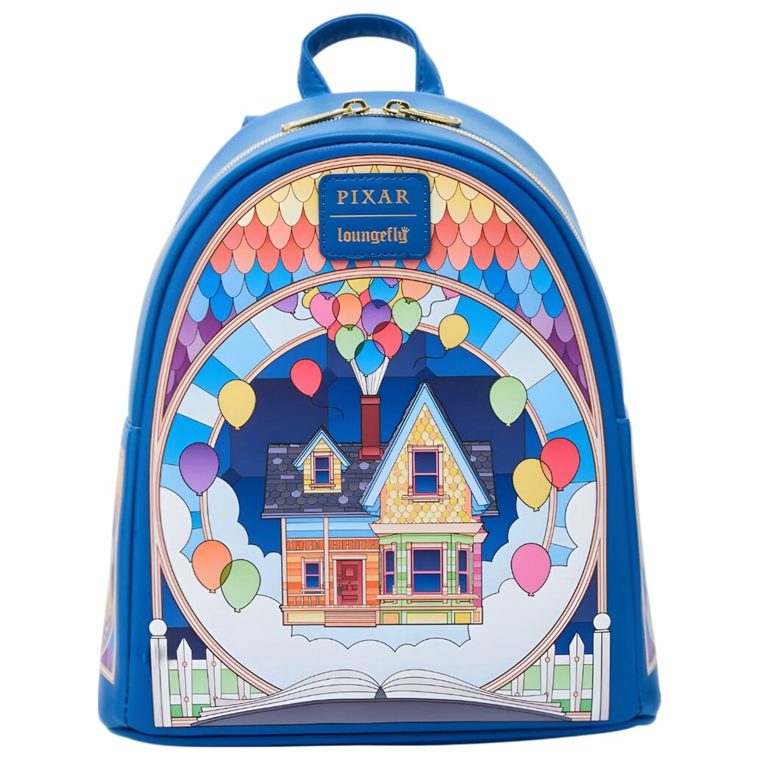 Loungefly Disney Pixar Up Stained Glass batoh 26cm fotografii produktu