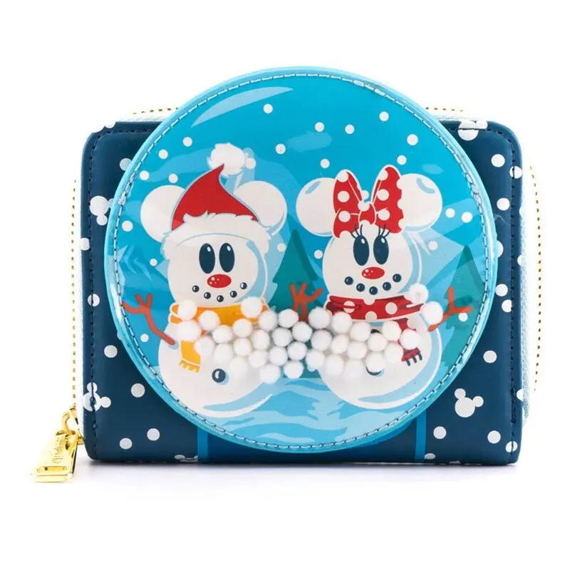 Disney by Loungefly peněženka Snowman Minnie & Mickey Snow Globe fotografii produktu