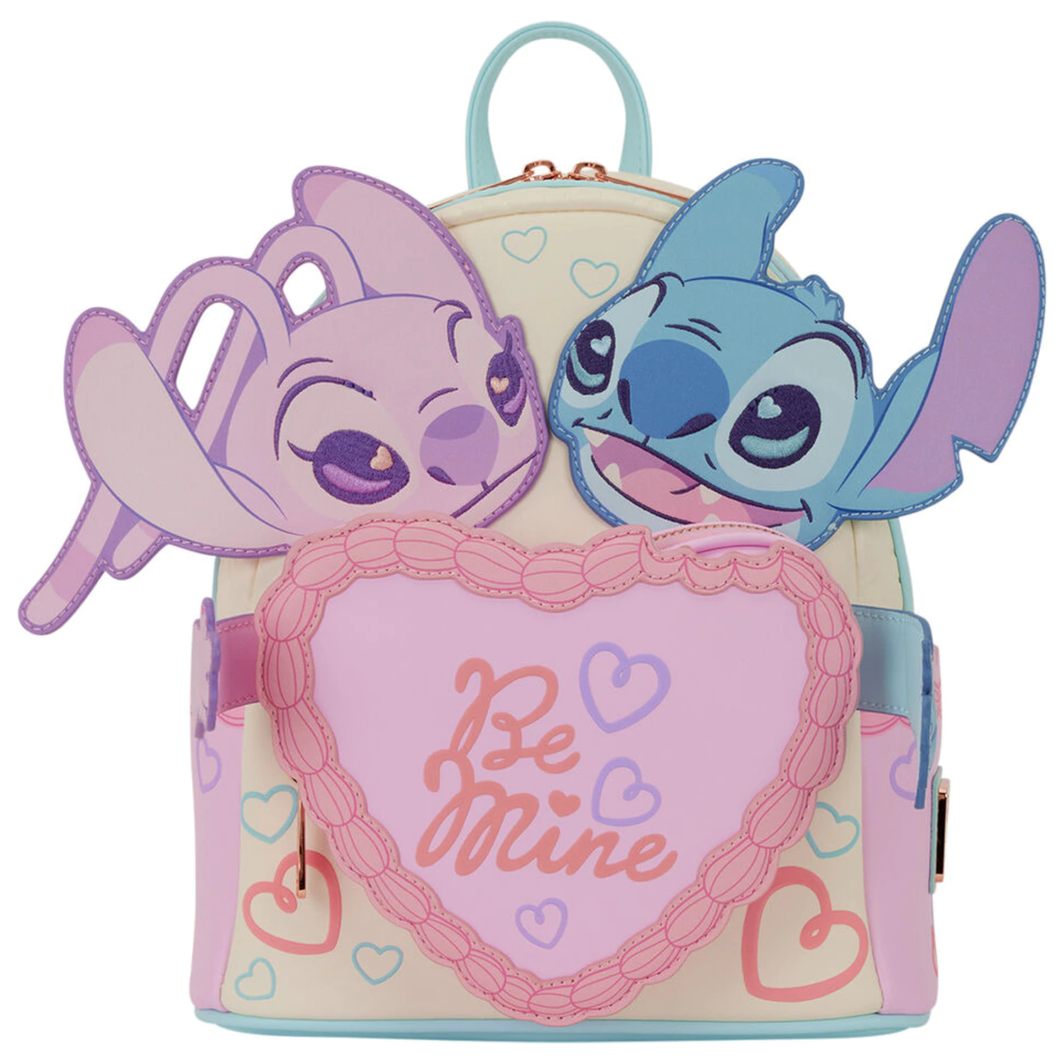 Loungefly Disney Stitch & Angel Be Mine batoh fotografii produktu