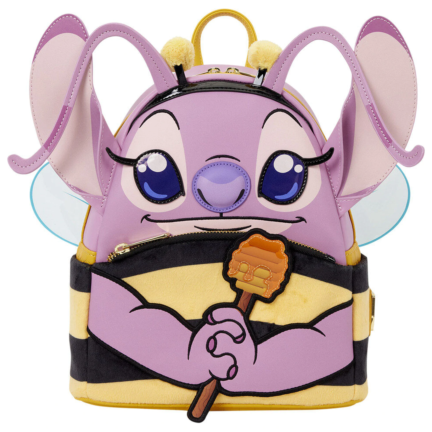 Loungefly Disney Stitch Angel Bumblebee batoh 26cm fotografii produktu