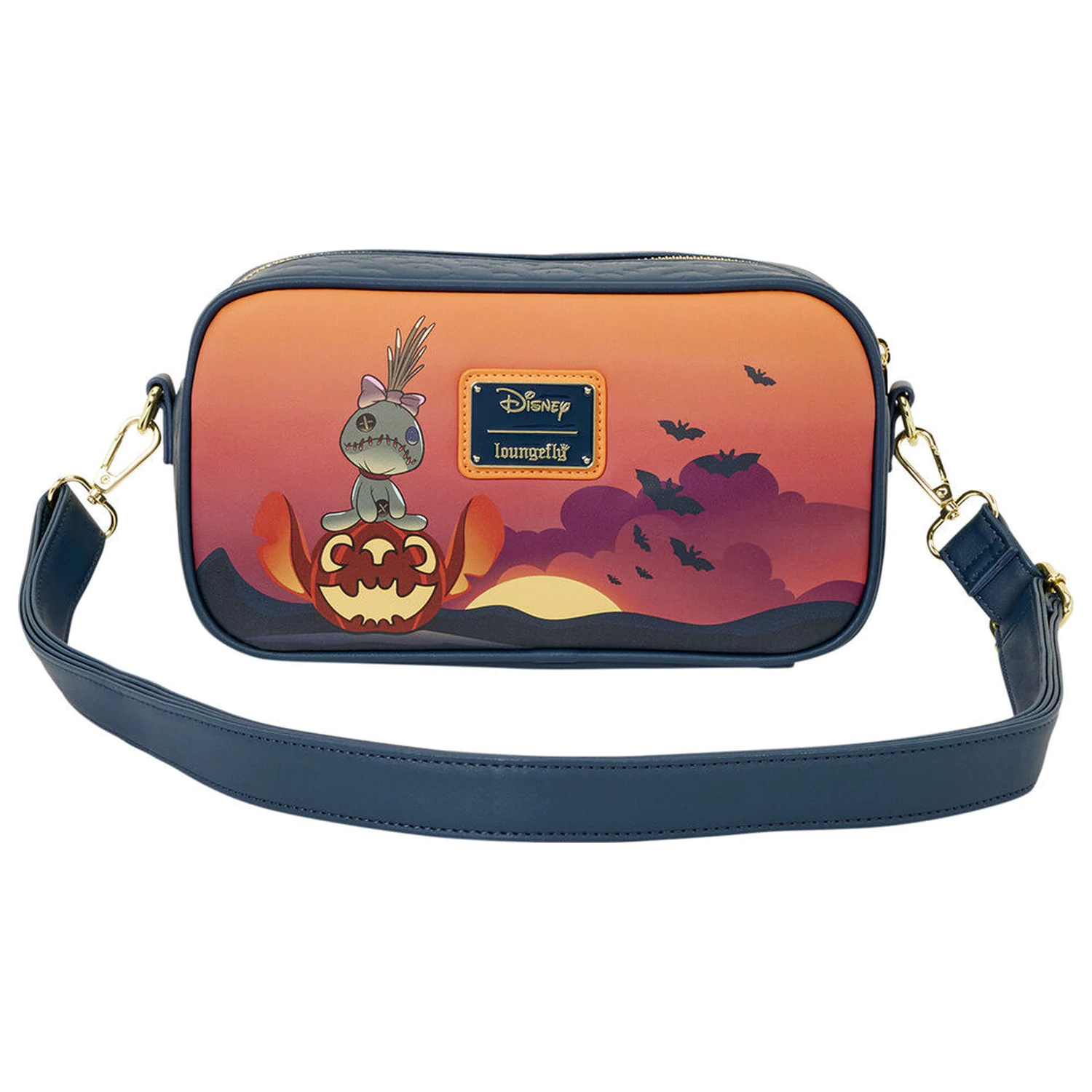 Loungefly Disney Stitch Halloween Angel & Stitch taška přes rameno fotografii produktu