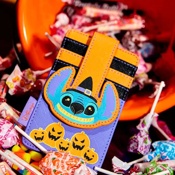 Loungefly Disney Stitch Halloween držitel na karty fotografii produktu