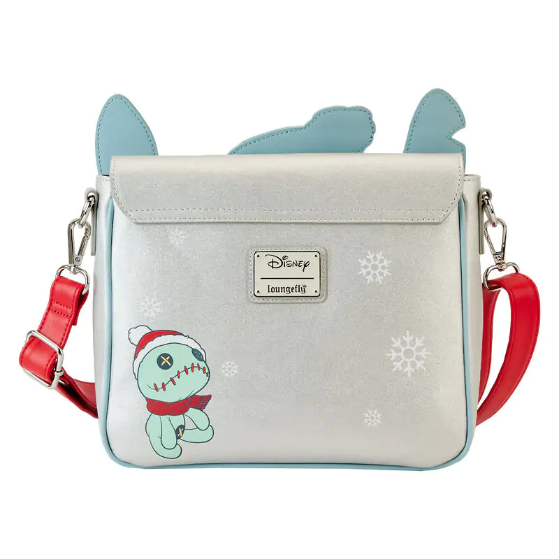 Loungefly Disney Stitch sváteční třpytivá crossbody taška fotografii produktu