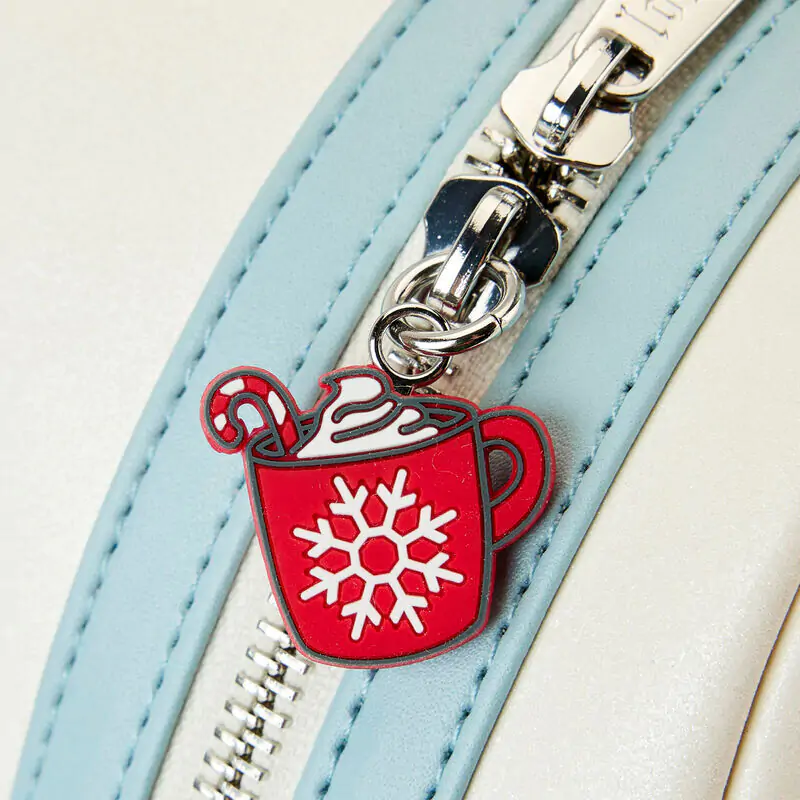 Loungefly Disney Stitch Holiday Snow Angel třpytivý batoh 26cm fotografii produktu