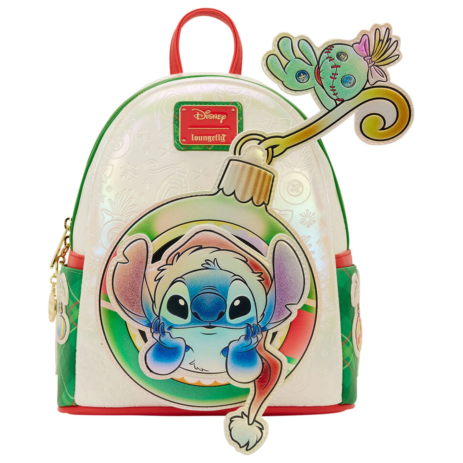 Loungefly Disney Stitch Holiday batoh 26cm fotografii produktu