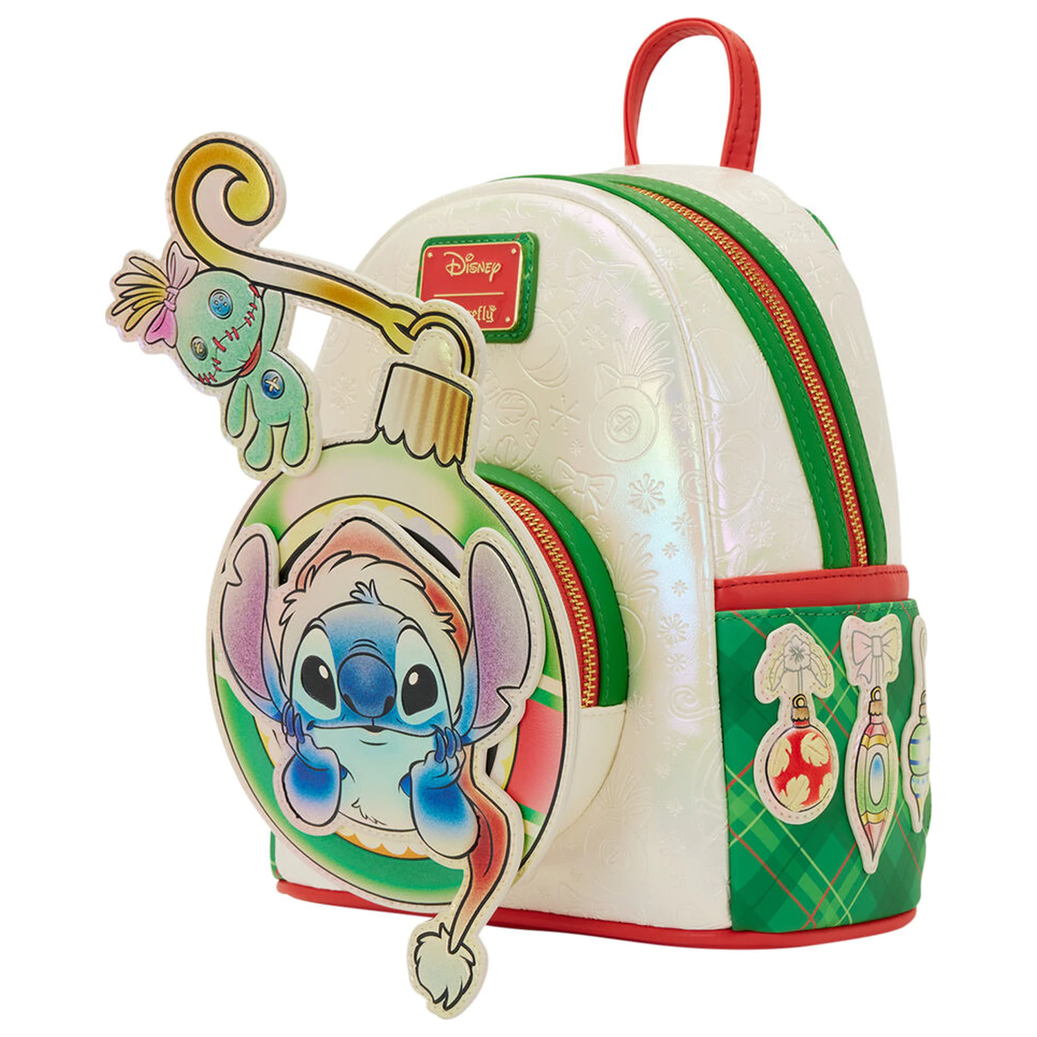 Loungefly Disney Stitch Holiday batoh 26cm fotografii produktu
