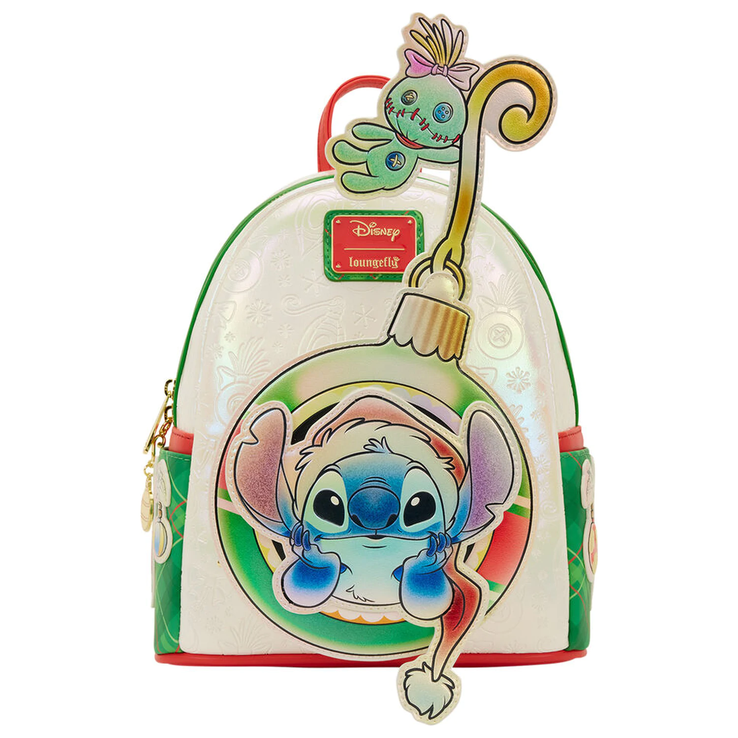 Loungefly Disney Stitch Holiday batoh 26cm fotografii produktu