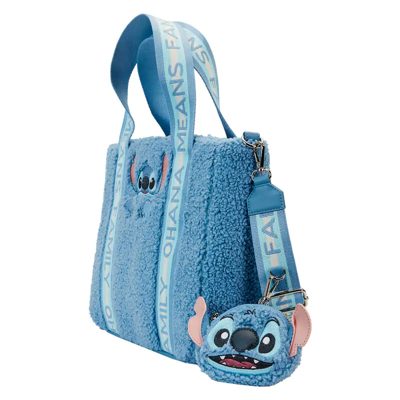 Loungefly Disney Stitch plyšová taška s peněženkou na mince fotografii produktu