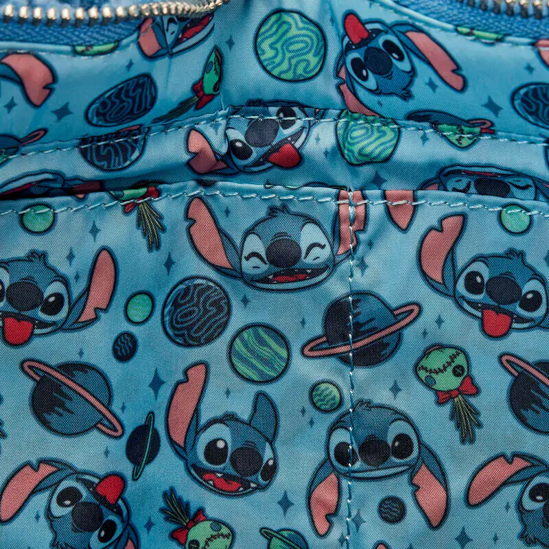 Loungefly Disney Stitch plyšová taška s peněženkou na mince fotografii produktu