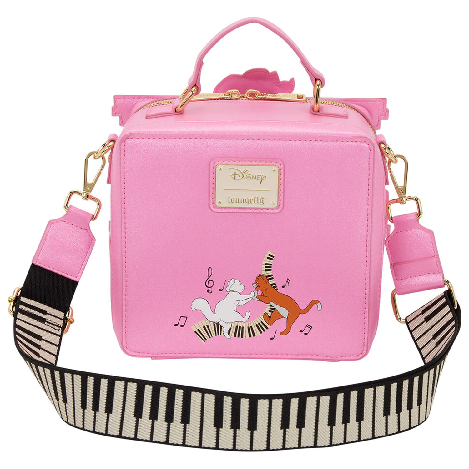 Loungefly Disney The Aristocats Piano taška přes rameno fotografii produktu